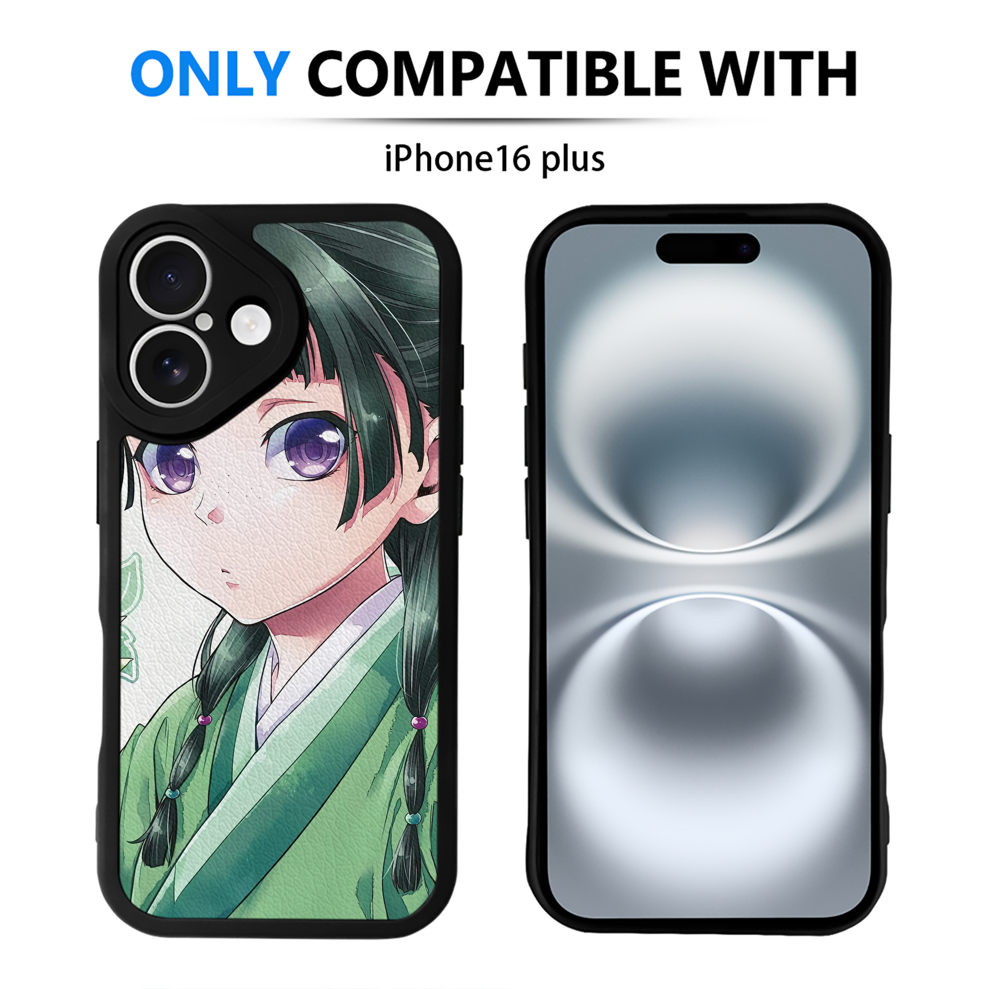 薬屋のひとりごと The Apothecary Diaries 【iPhone 16シリーズ対応】シリコンスマホケース（レザー調） 材質：シリコン